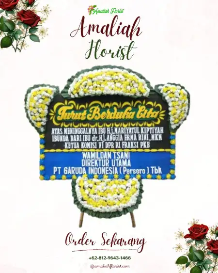 Papan Bunga Duka Wedding Venue Cibinong